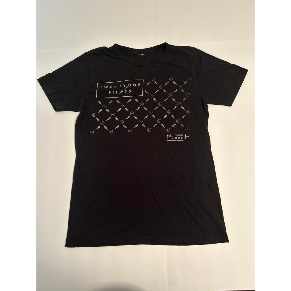 Twenty One Pilots Men’s Black Graphic Band T-Shirt Size Small